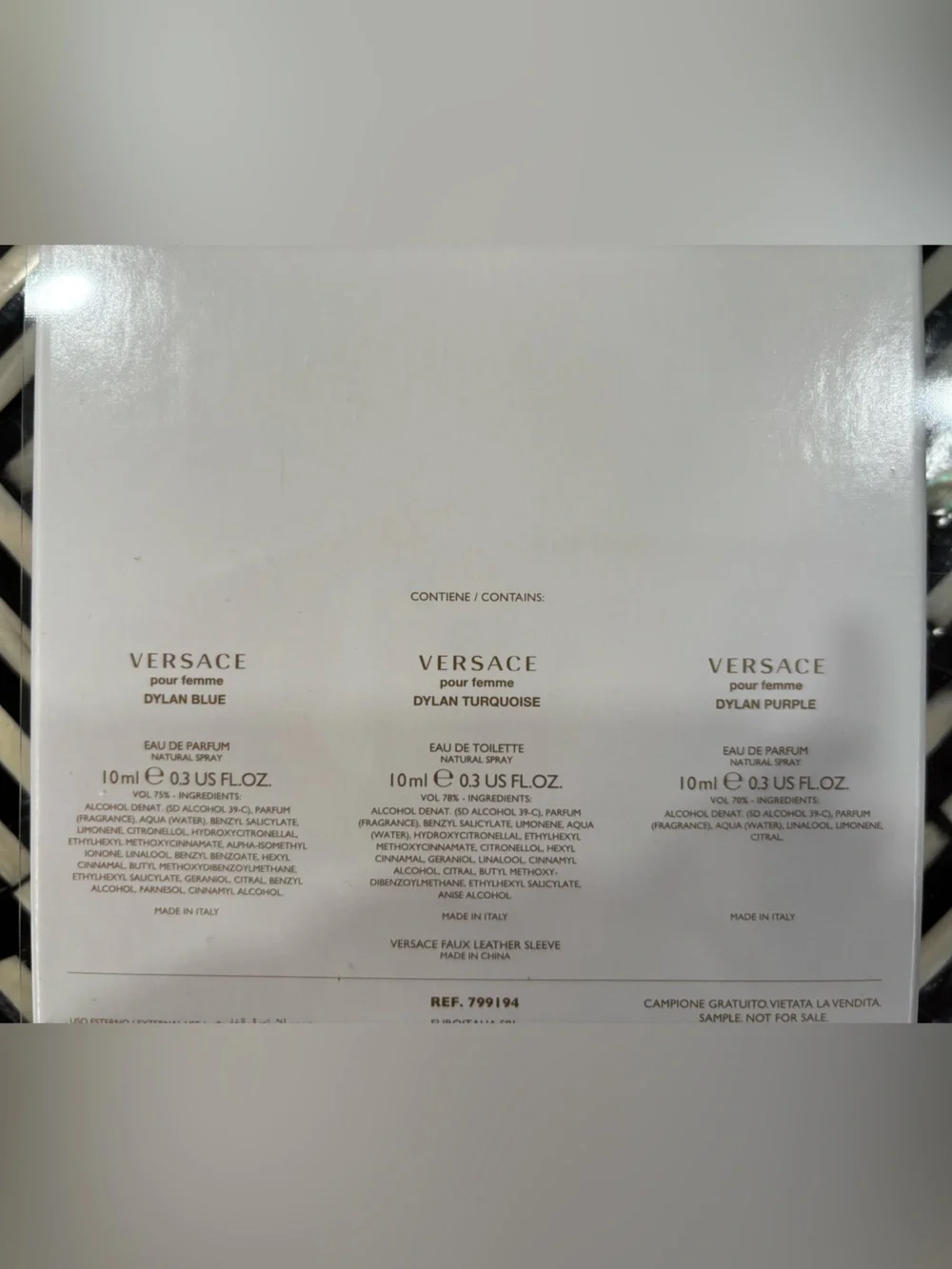Versace Perfumes Gift Set - Picture 2 of 7